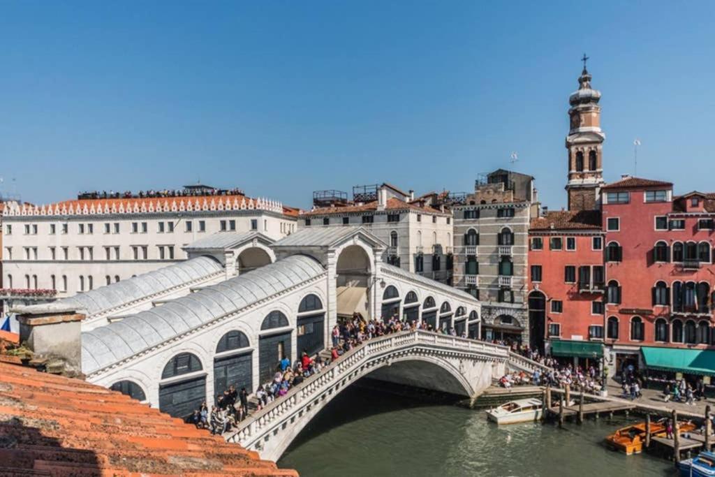 ונציה Rialto Apartment With Canal Grande View מראה חיצוני תמונה